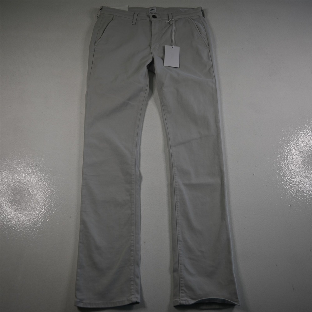 NEW Edwin 30x32 Light Stone‎ Gray Mason Stretch Slim Mens Pants